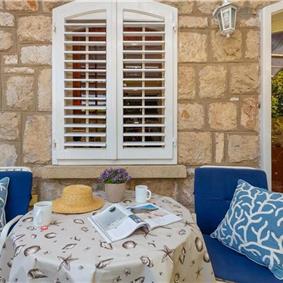 Studio Apartment with Terrace and Garden near Dubrovnik Old Town, Sleeps 2-3